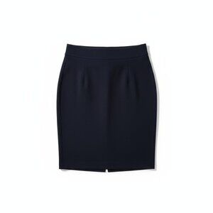Ann Taylor Factory Navy Blue Pencil Skirt – Size 12